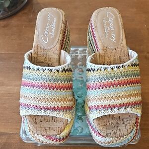 Circus by Sam Edelman Multicolor Woven Women's Shoes